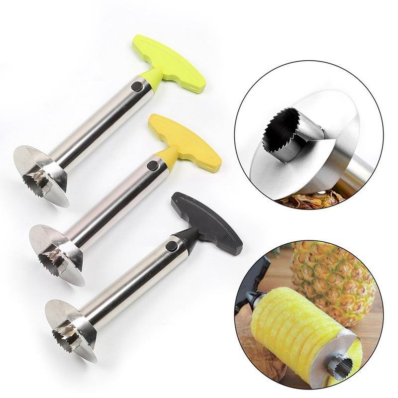 Pineapple Slicer Peeler Cutter Parer Knife Stainless Steel