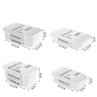 White Kitchen Storage Containers - Fresh Box Set