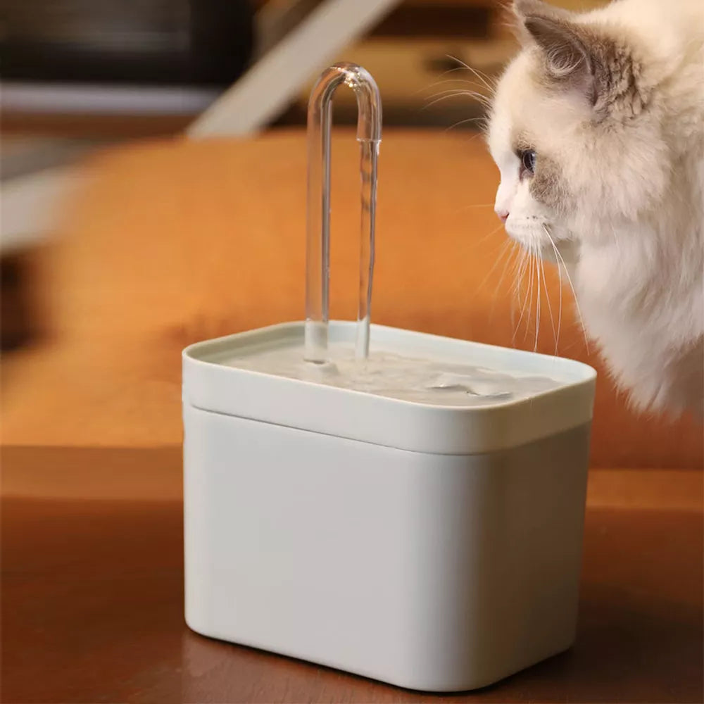 Ultra-Quiet Pet Water Fountain 1.5L - Healthy Hydration