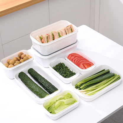 White Kitchen Storage Containers - Fresh Box Set